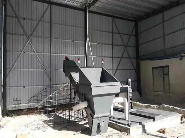 河北螺旋砂石分離機(jī)安裝完工